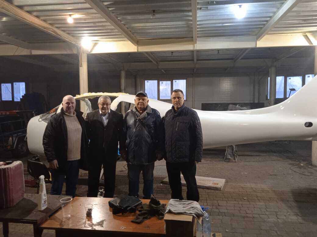 The Head of the "ANG" Patriot UA company Mr Oleksandr Golovach met on the eve of the New Year the visitors from Kharkov